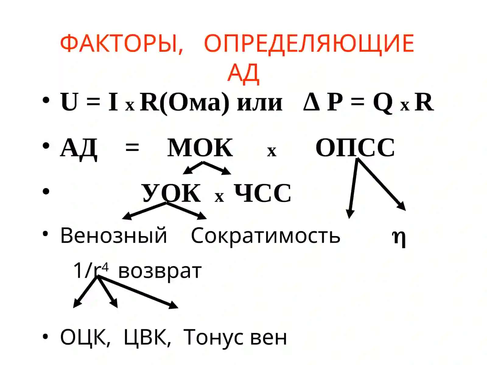 АРТЕРИАЛЬНОЕ ДАВЛЕНИЕ И ЕГО РЕГУЛЯЦИЯ 3