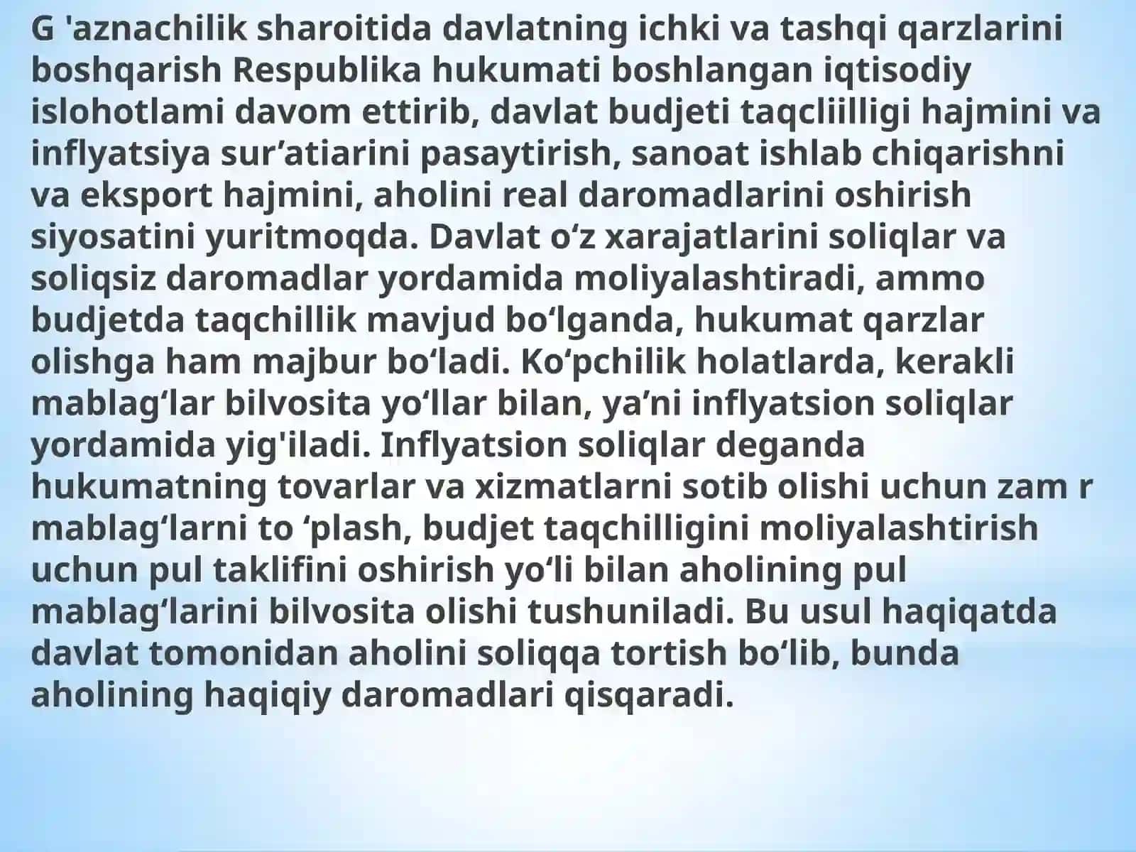G'aznachilikda Davlat Kafolatlarini Ta'minlash 3