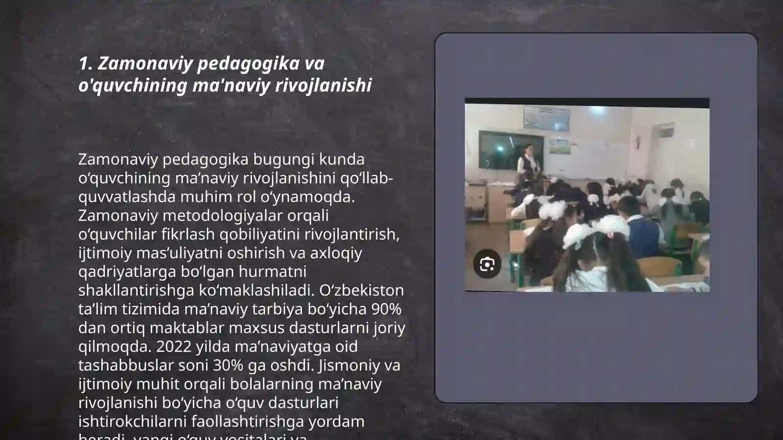 Zamonaviy pedagogika va o'quvchining ma'naviy rivojlanishi 3