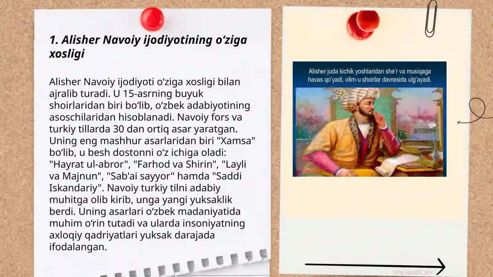 Alisher Navoiy ijodiyoti 3