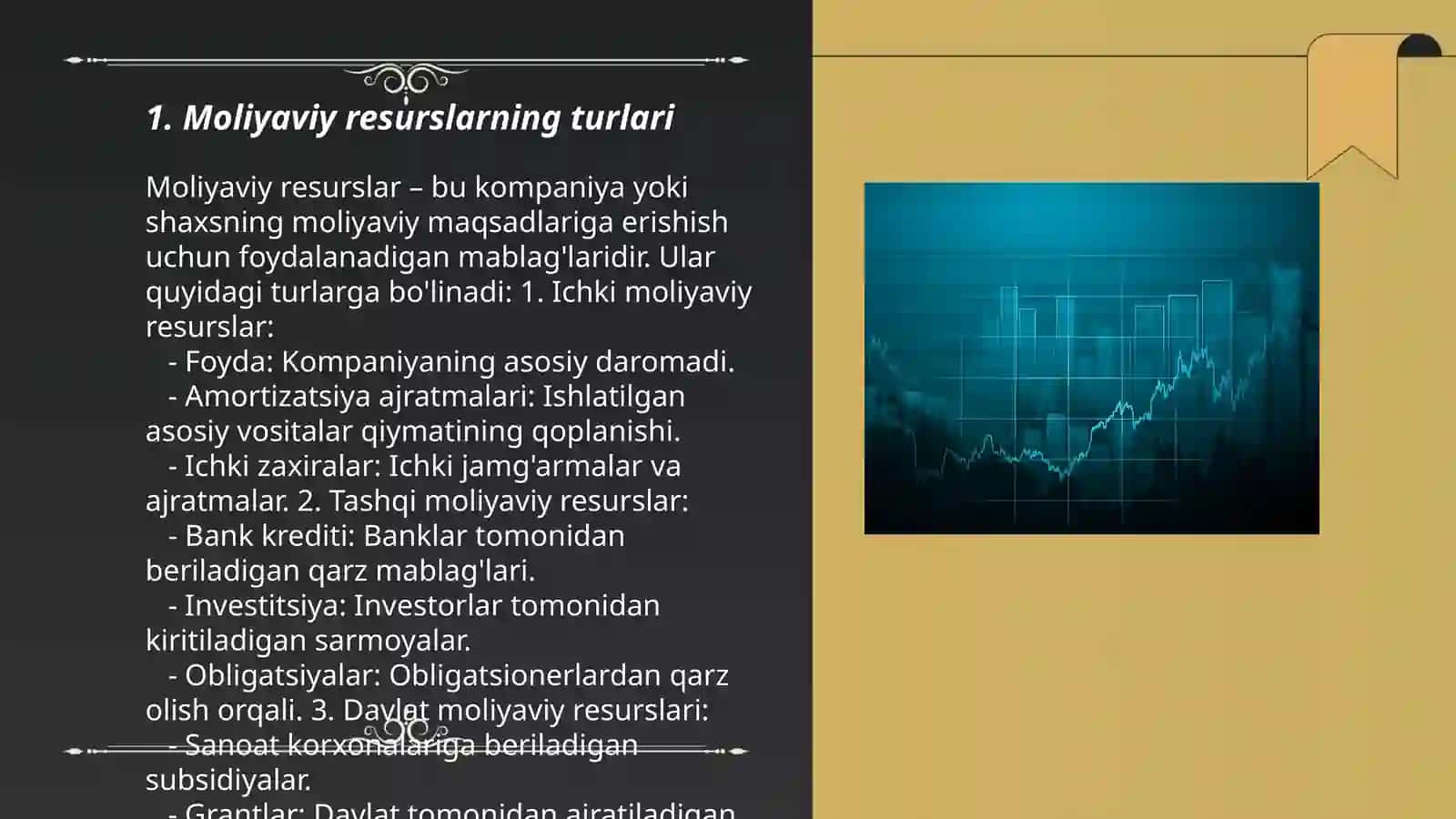 Moliyaviy resurslar 3