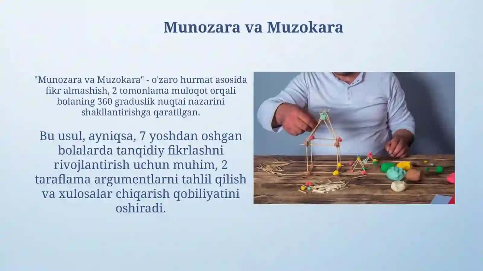Tarbiyaning o'ziga xos usullari 3