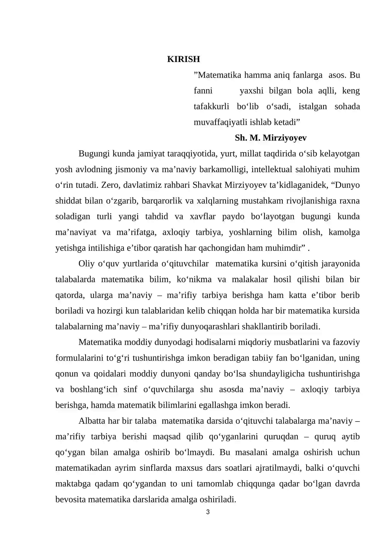 Differensial hisobning ba’zi bir tadbiqlari 26 3