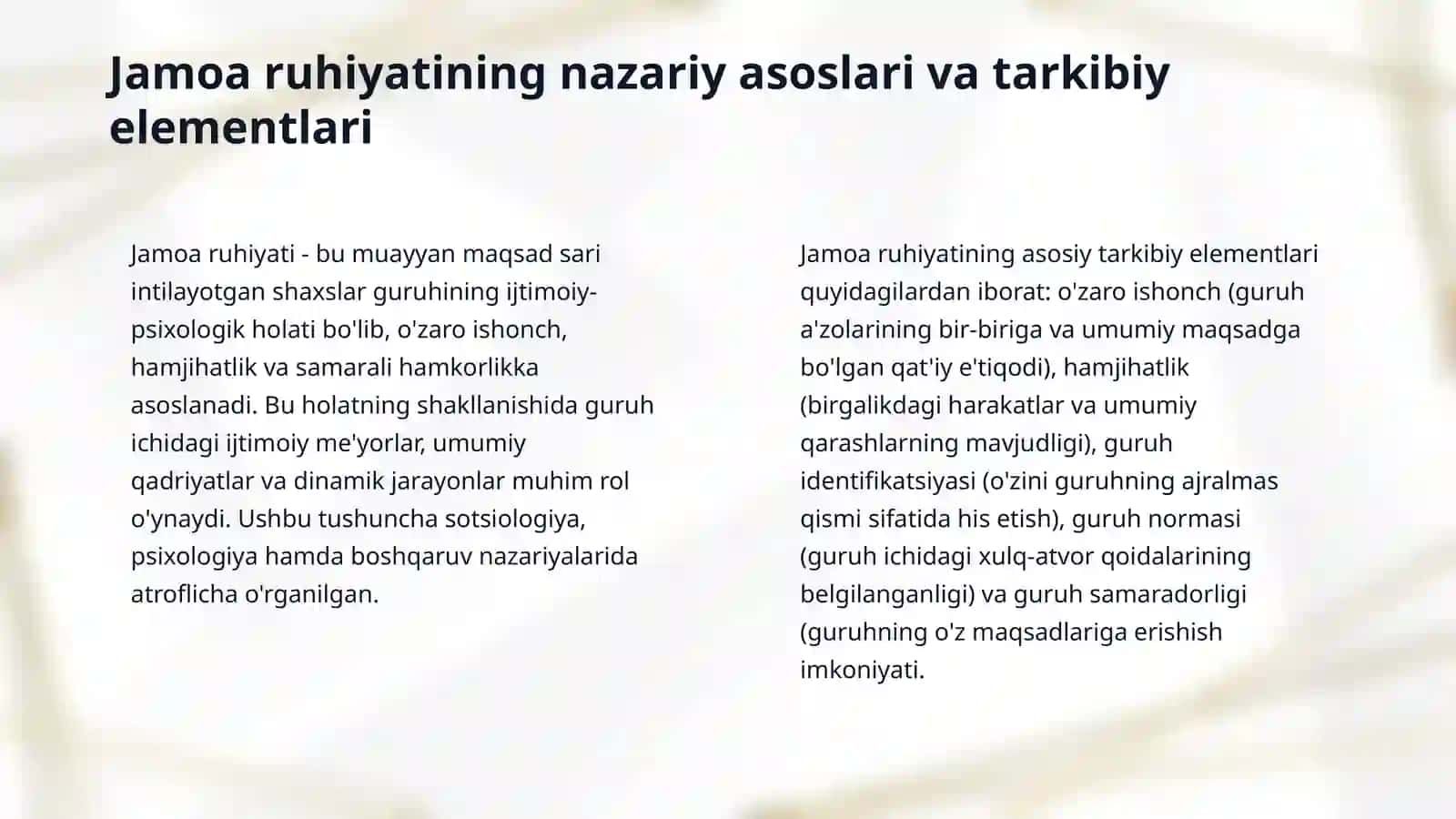 Jamoa ruhiyati va uning o‘ziga xos xususiyatlari 3