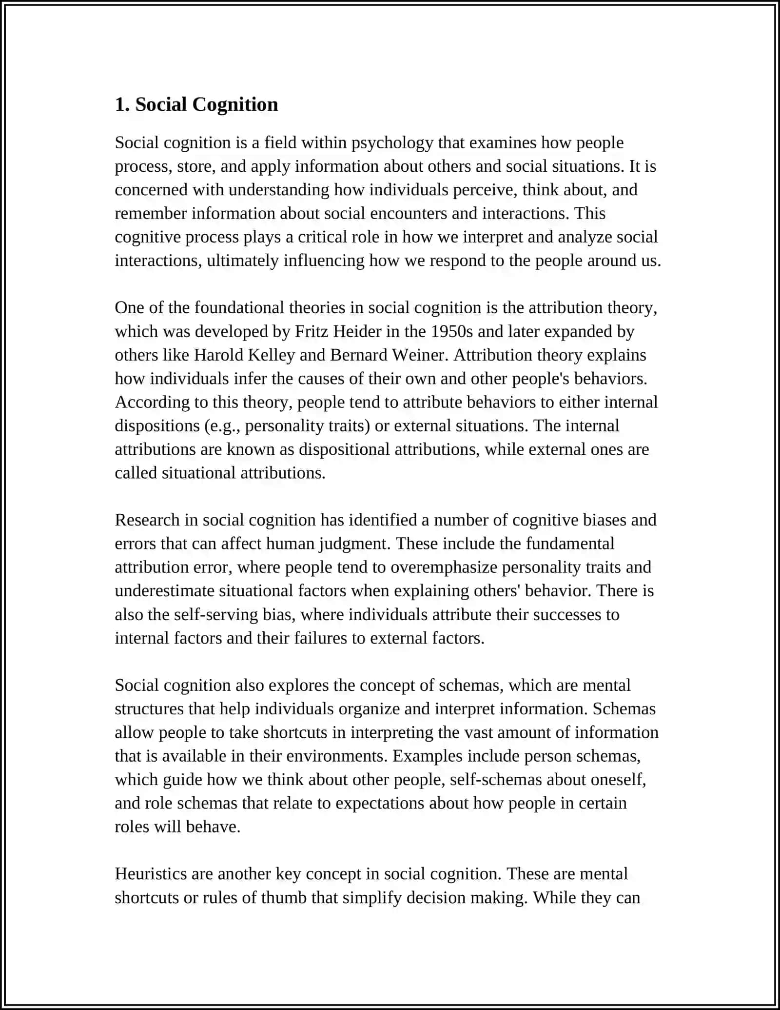 Theme: SOCIAL PSYCHOLOGY 3