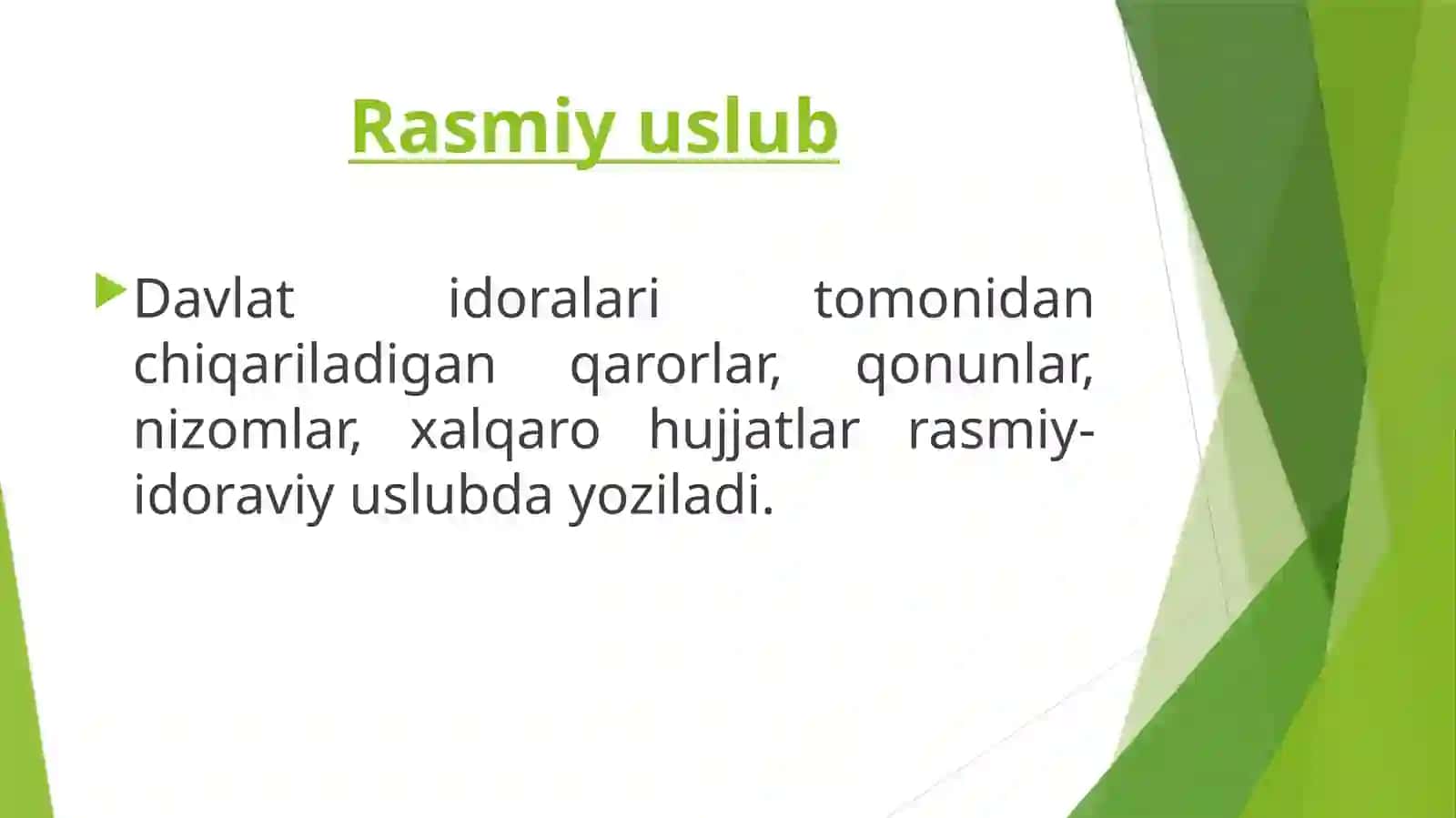 Ilmiy va rasmiy uslublar 3
