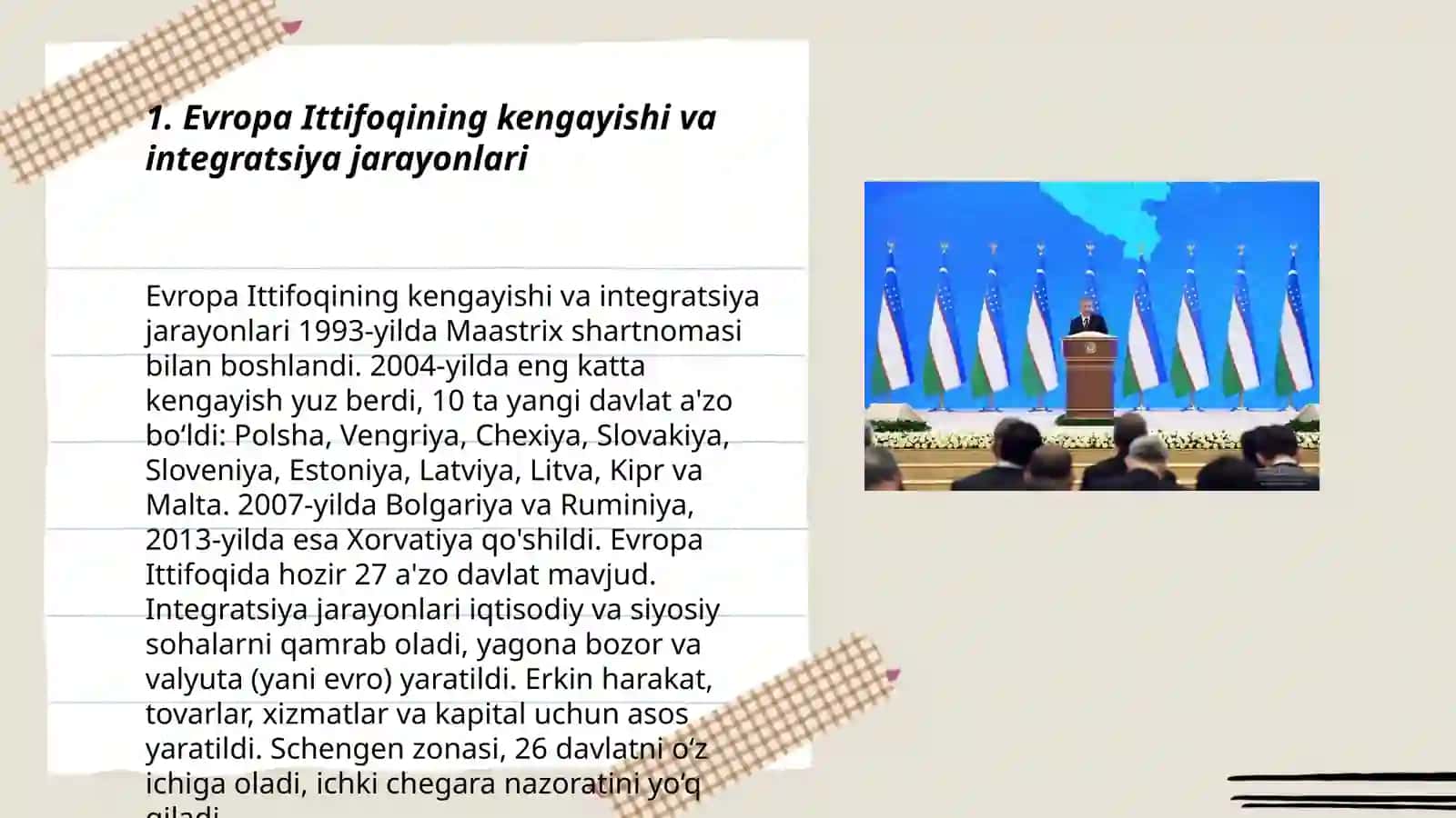 Evropa Ittifoqining kengayishi va integratsiya jarayonlari 3