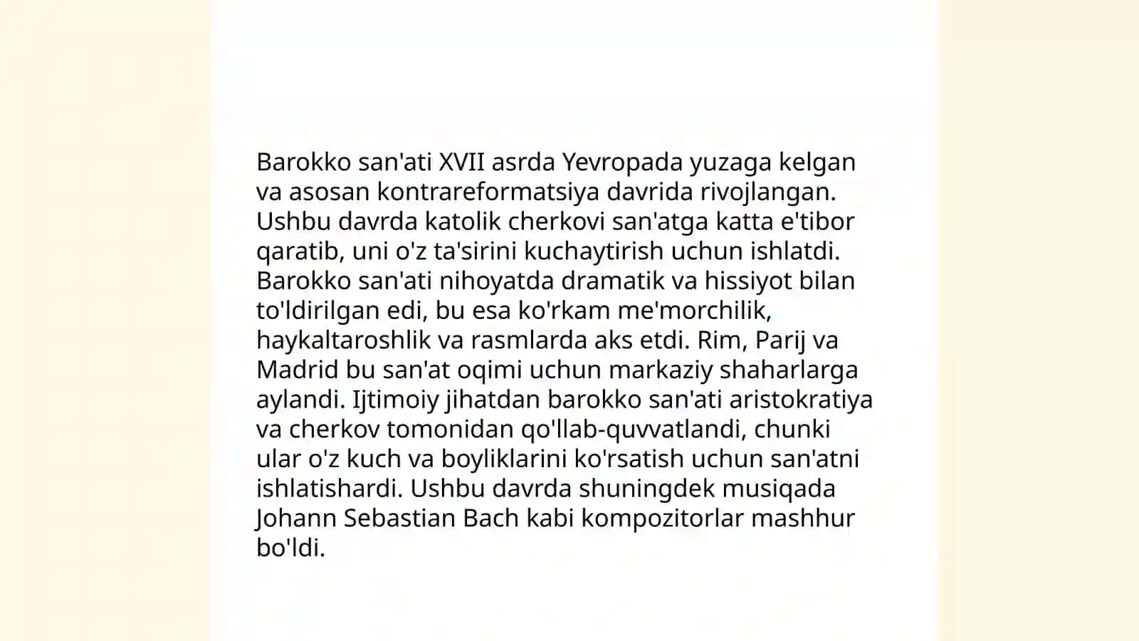 Barokko estetikasining ijtimoiy-falsafiy asoslari 3