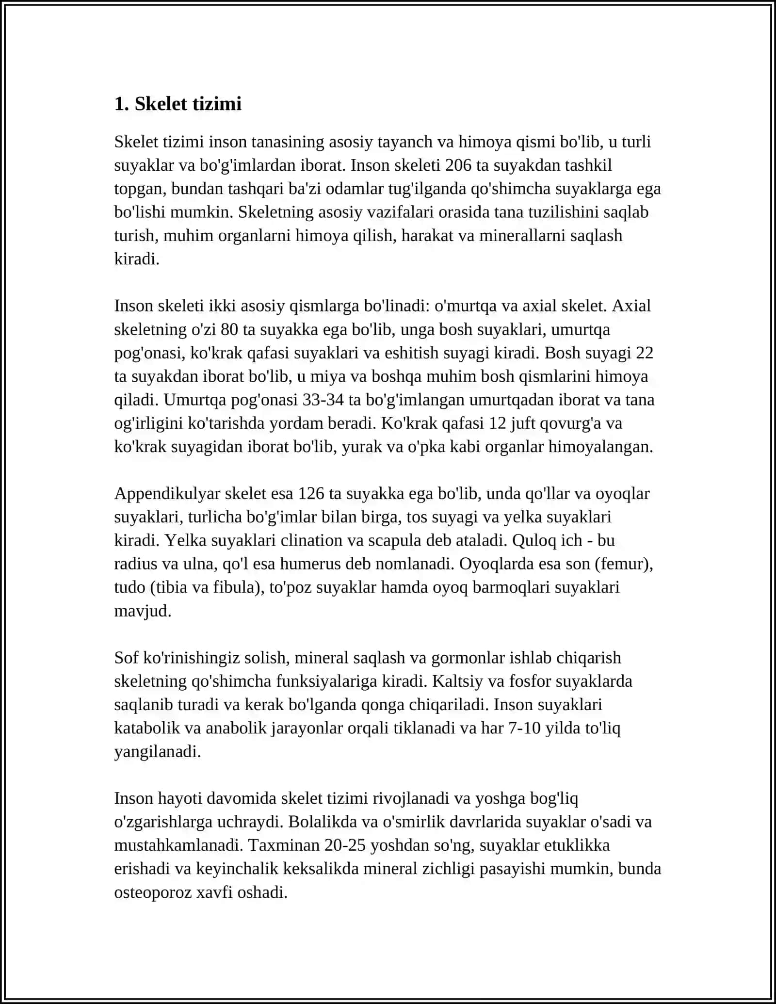 ODAM ANATOMYASI 3