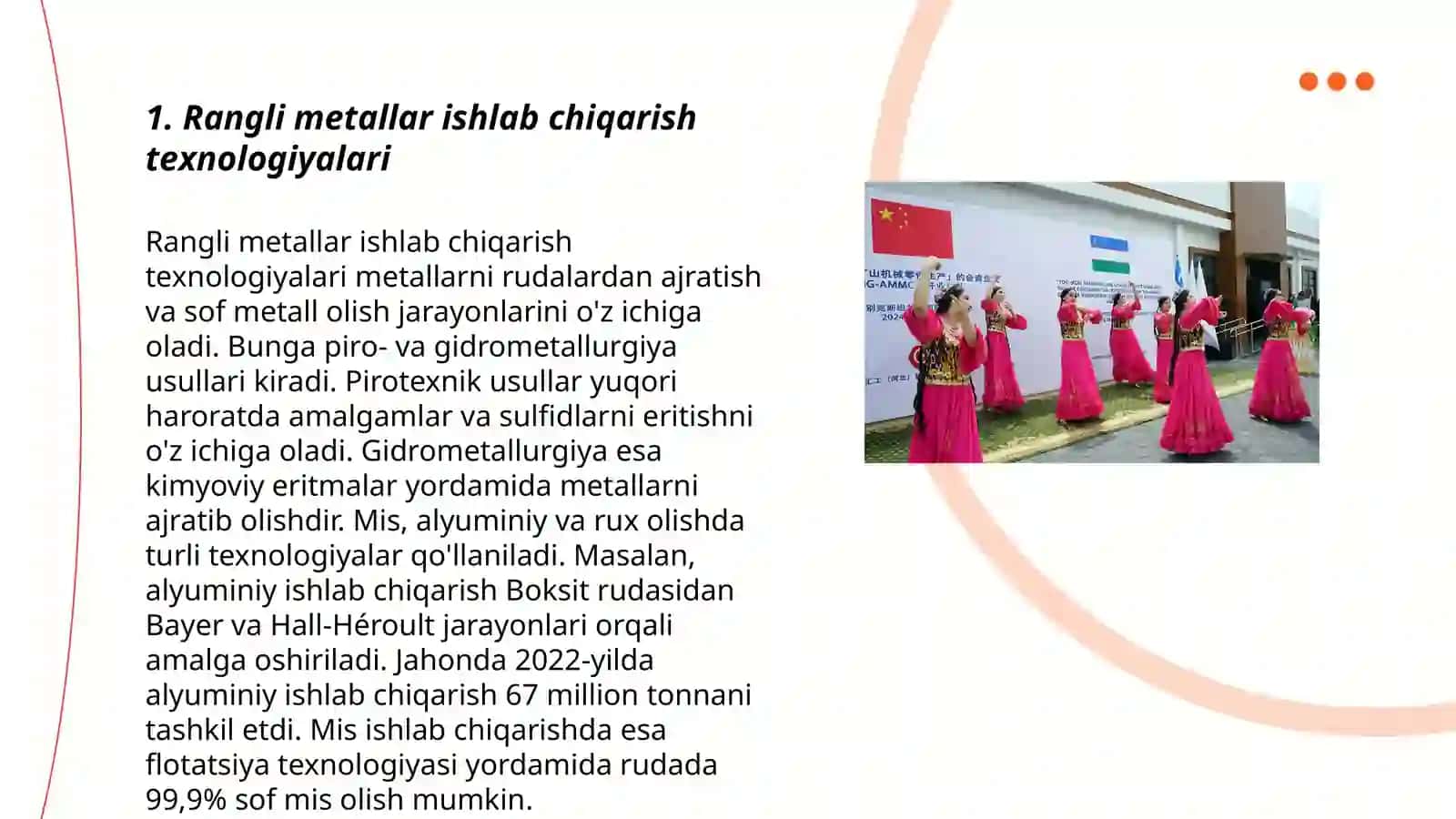 Rangli metallar ishlab chiqarish texnologiyalari 3