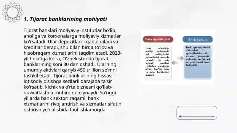 Tijorat banklari va ularning funksiyalari 3