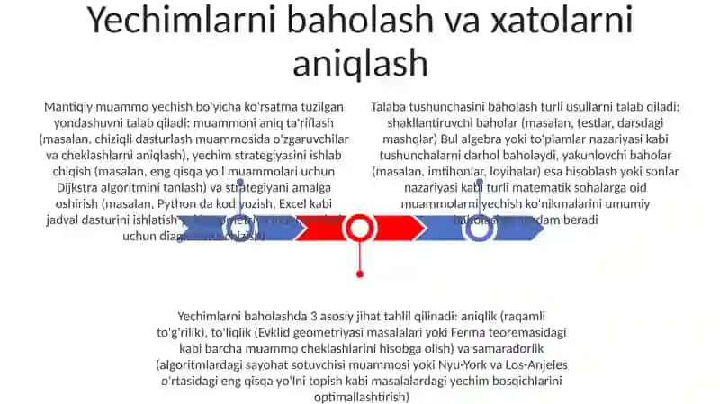 Mantiqiy masalalarni yechishga órgatish 3
