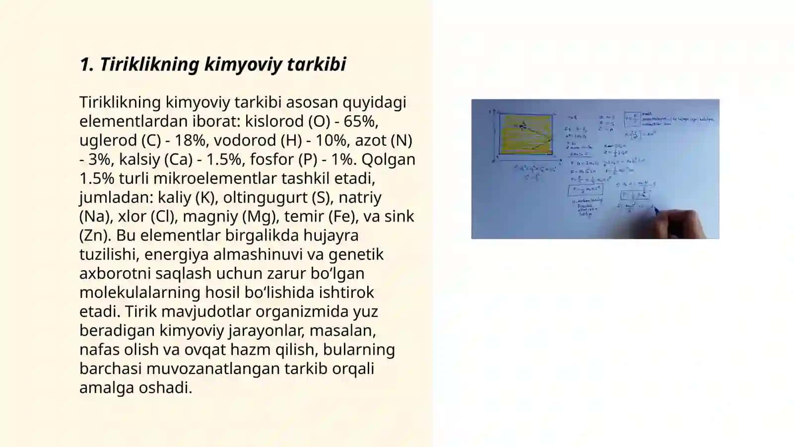 Tiriklikning molekulyar asoslari 3