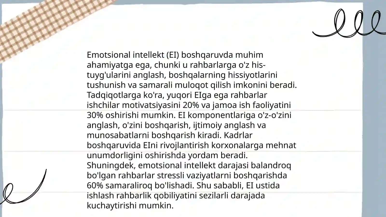 Emotsional intellektning boshqaruvda ahamiyati 3