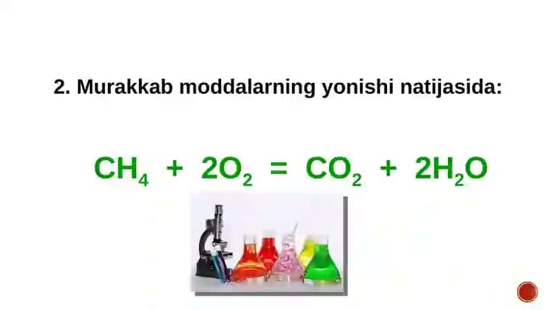 Oksidlarning olinishi va xossalari 3