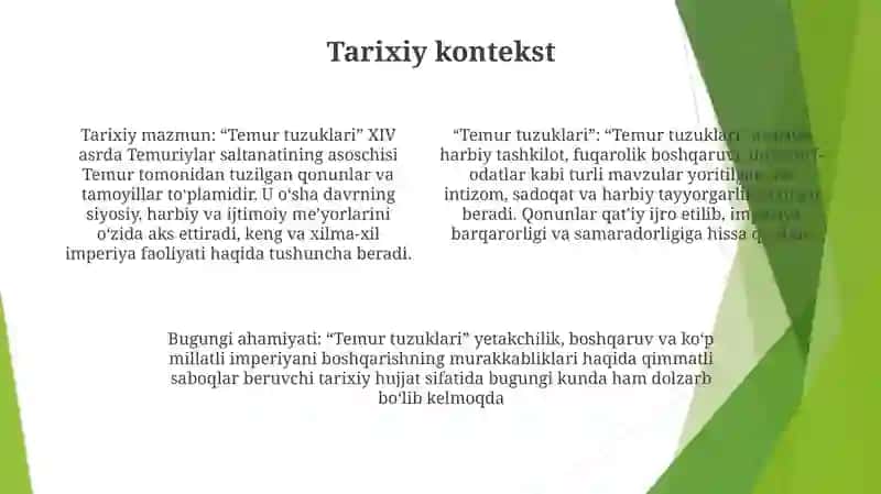 Temur Tuzuklari 3