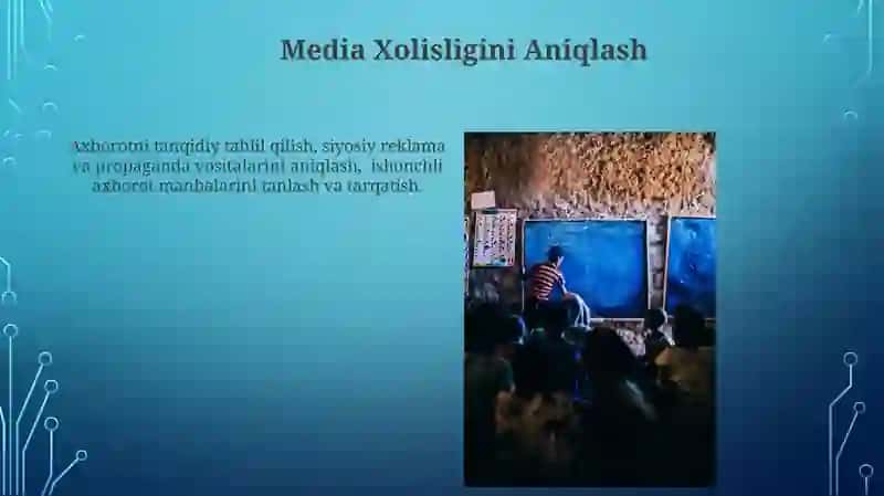 Media Savodxonligi Ko'nikmalarini Qo'llash 3