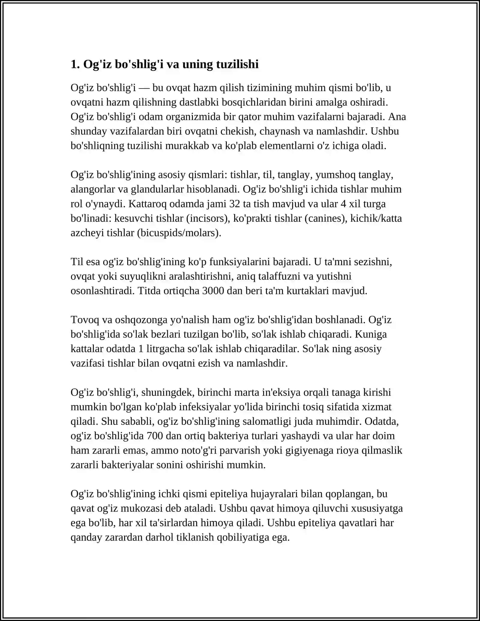 ORQA TISHLAR ANATOMYASI 3