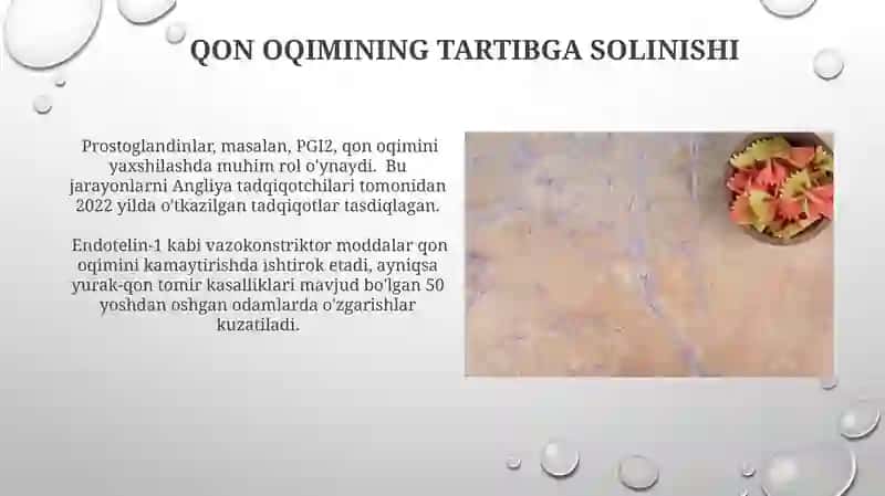 Qon tomir endoteliyasining funkysiyalari 3