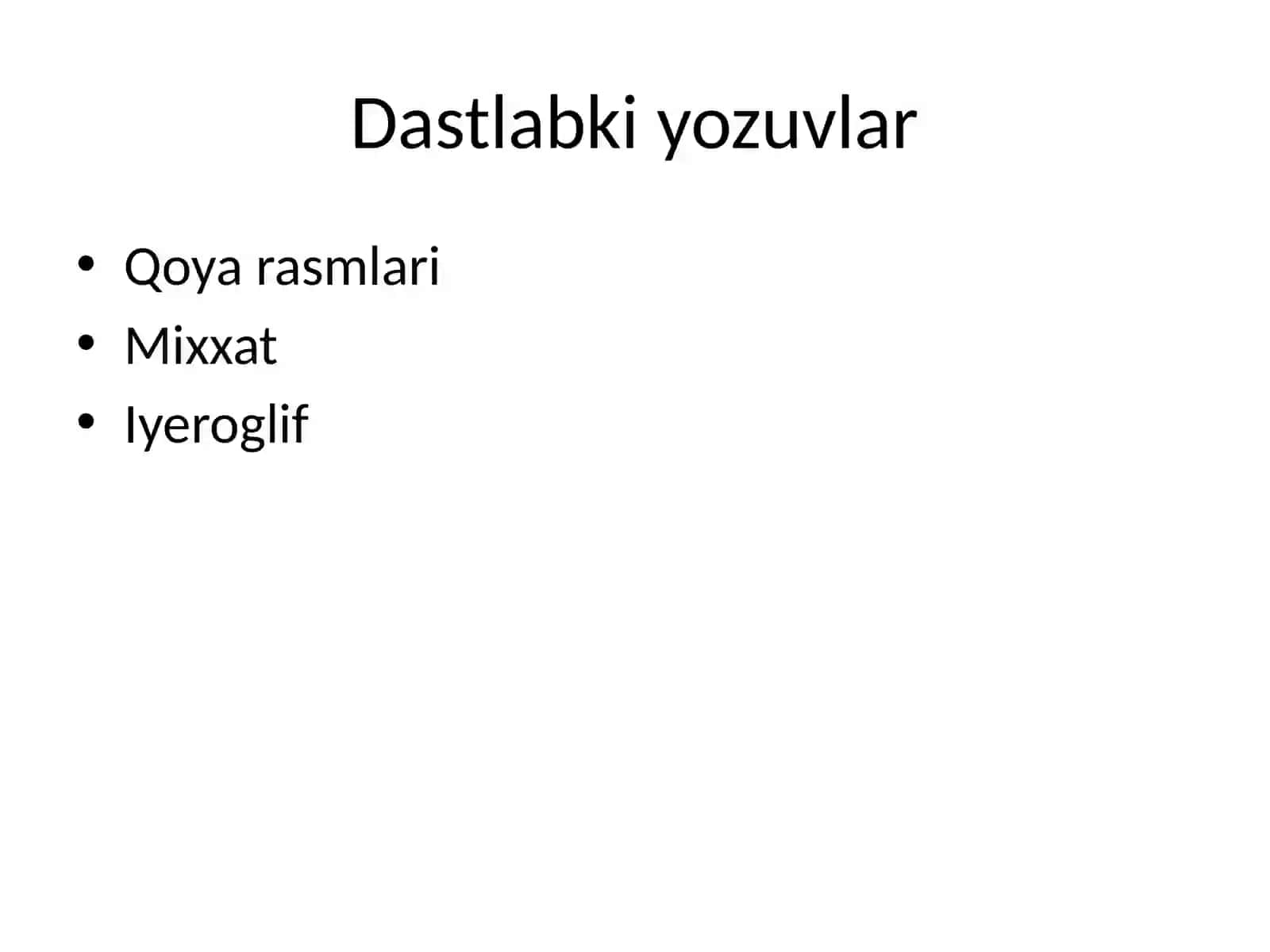 Yozuv va xattotlik sanʼati 3