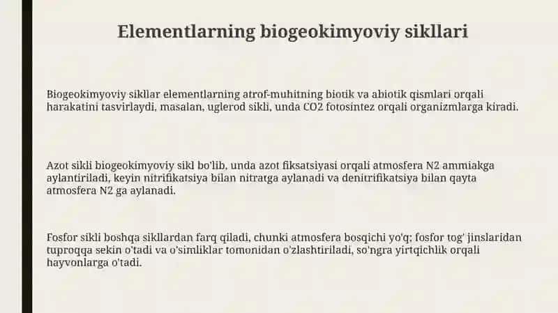 Elementlarkimyosiningekologikjihatlari 3