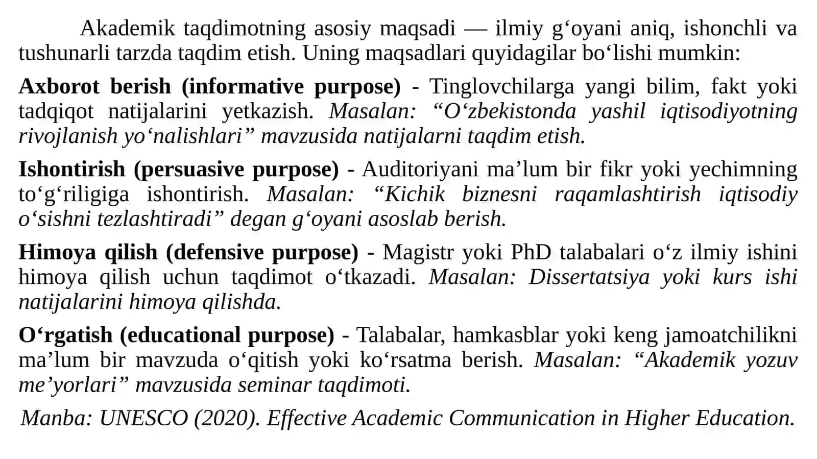 Taqdimottayyorlash va akademik nutq koʻnik malari 3