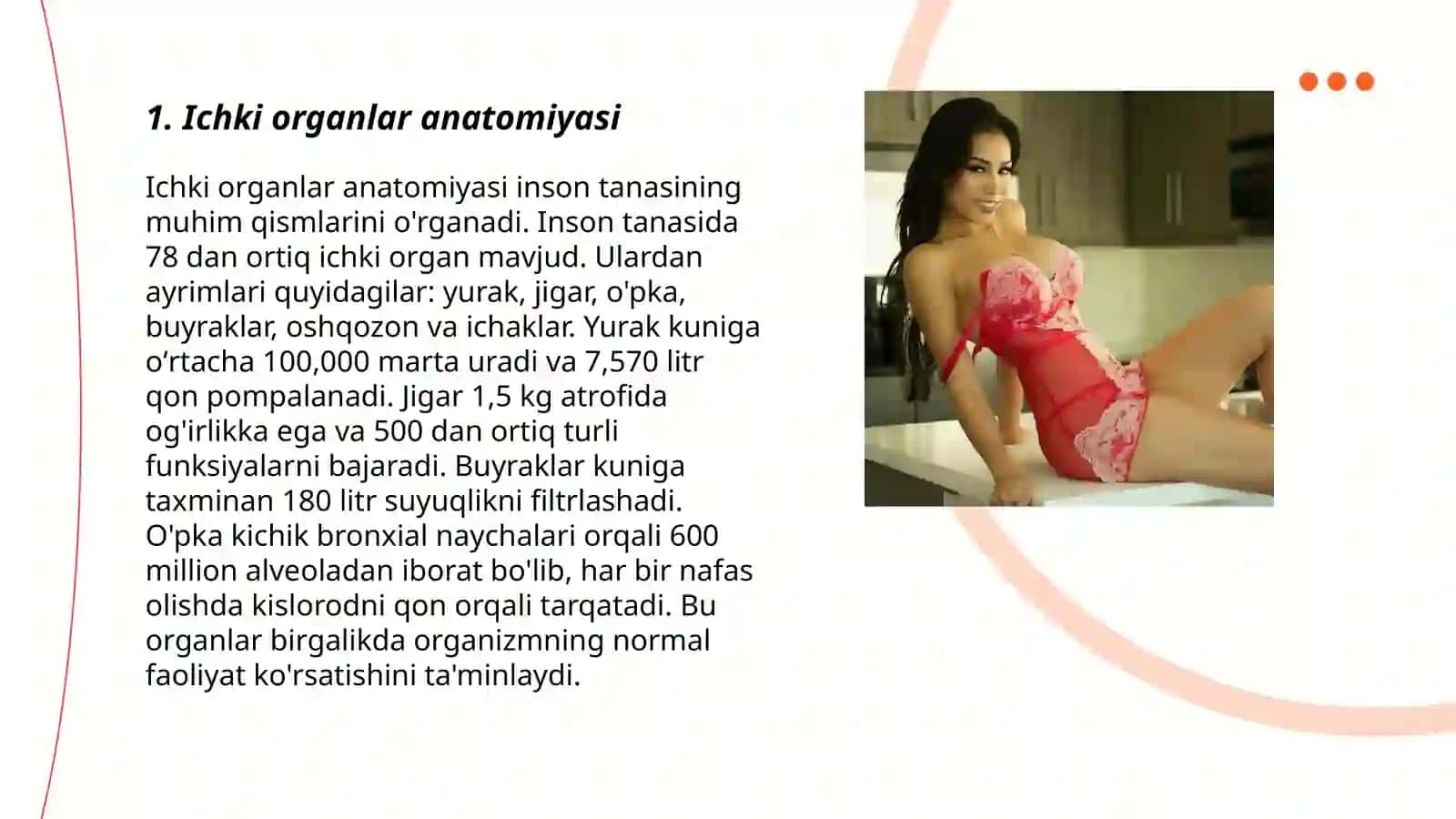 Ichki organlar anatomiyasi 3
