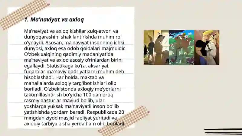 Ma'naviyatli inson tushunchasi 3
