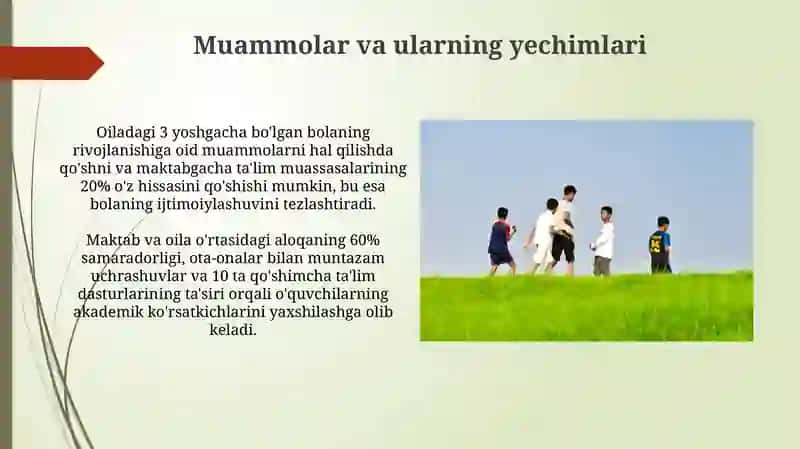 Muammolar va ularning yechimlari 3