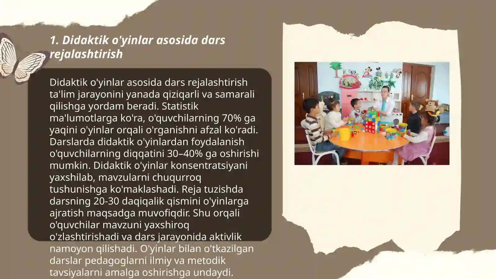 Didaktik o'yinli darslar 3