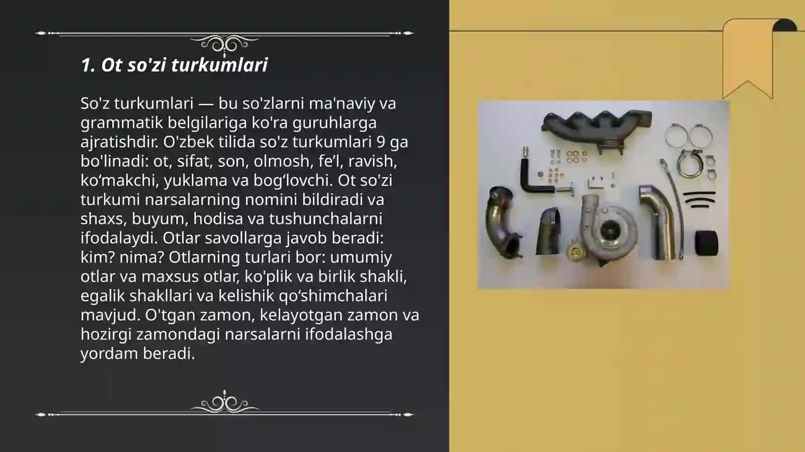 Turli tillarda so’z turkumlari 3