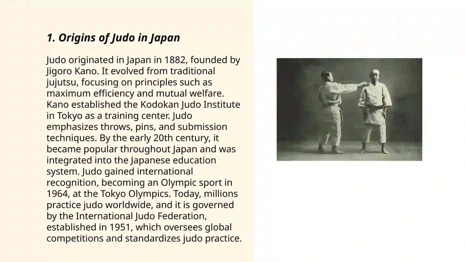 Origins of Judo in Japan 3