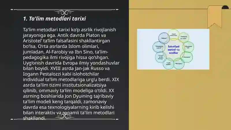 Ta'lim metodlari haqida umumiy tushuncha 3