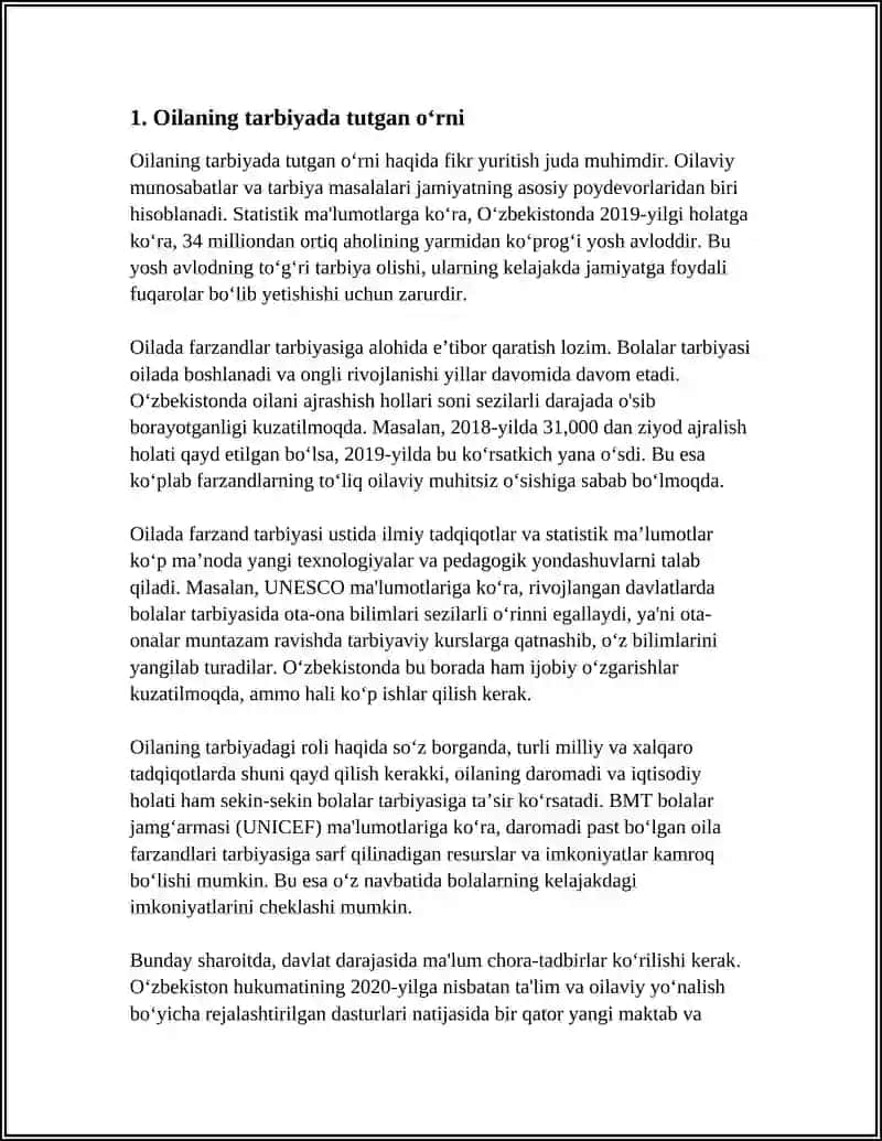 ENG KATTA MEROS BU -YAXSHI TARBIYA 3