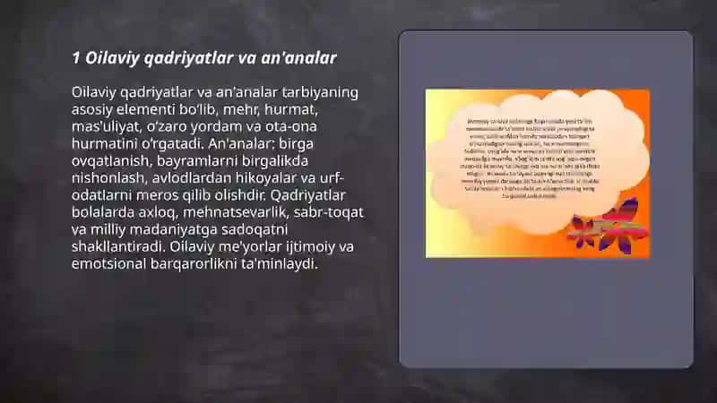 Oilada tarbiya asoslari 3