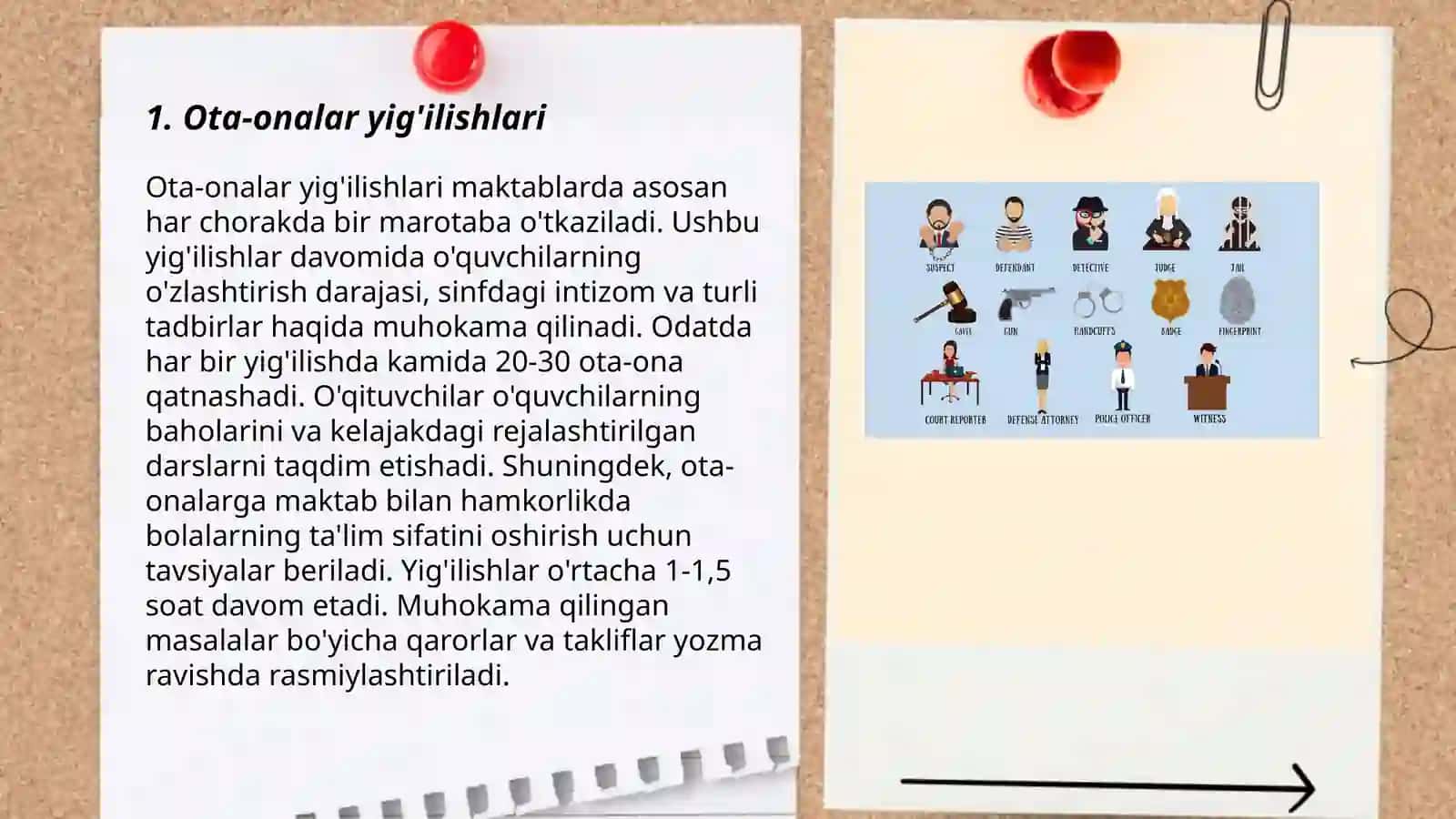 Taʼlim muassasasining ota-onalar va jamoatchilik bilan guruh tarzdagi ishlash shakllari 3