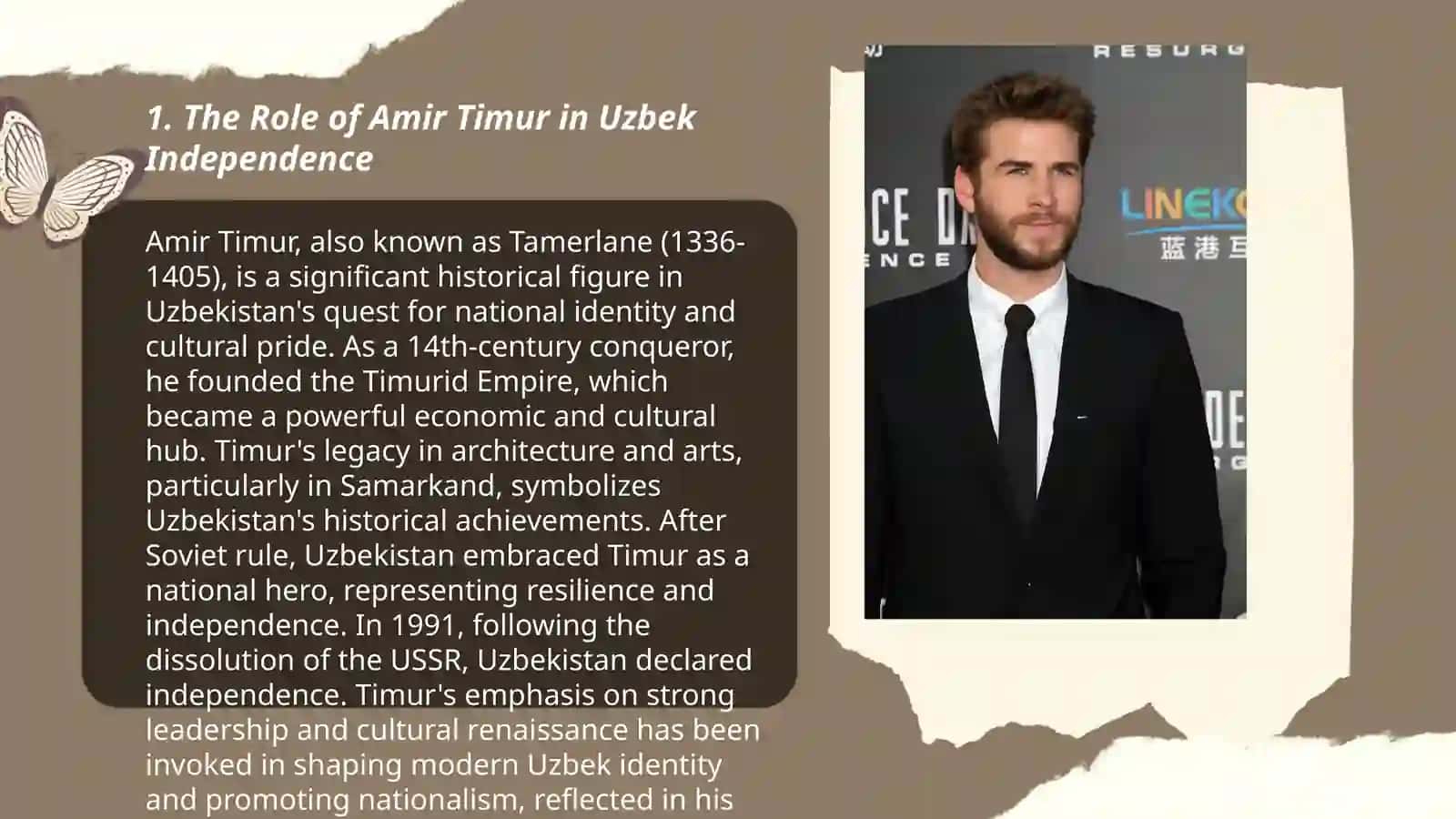 The Role of Amir Timur in Uzbek Independence 3