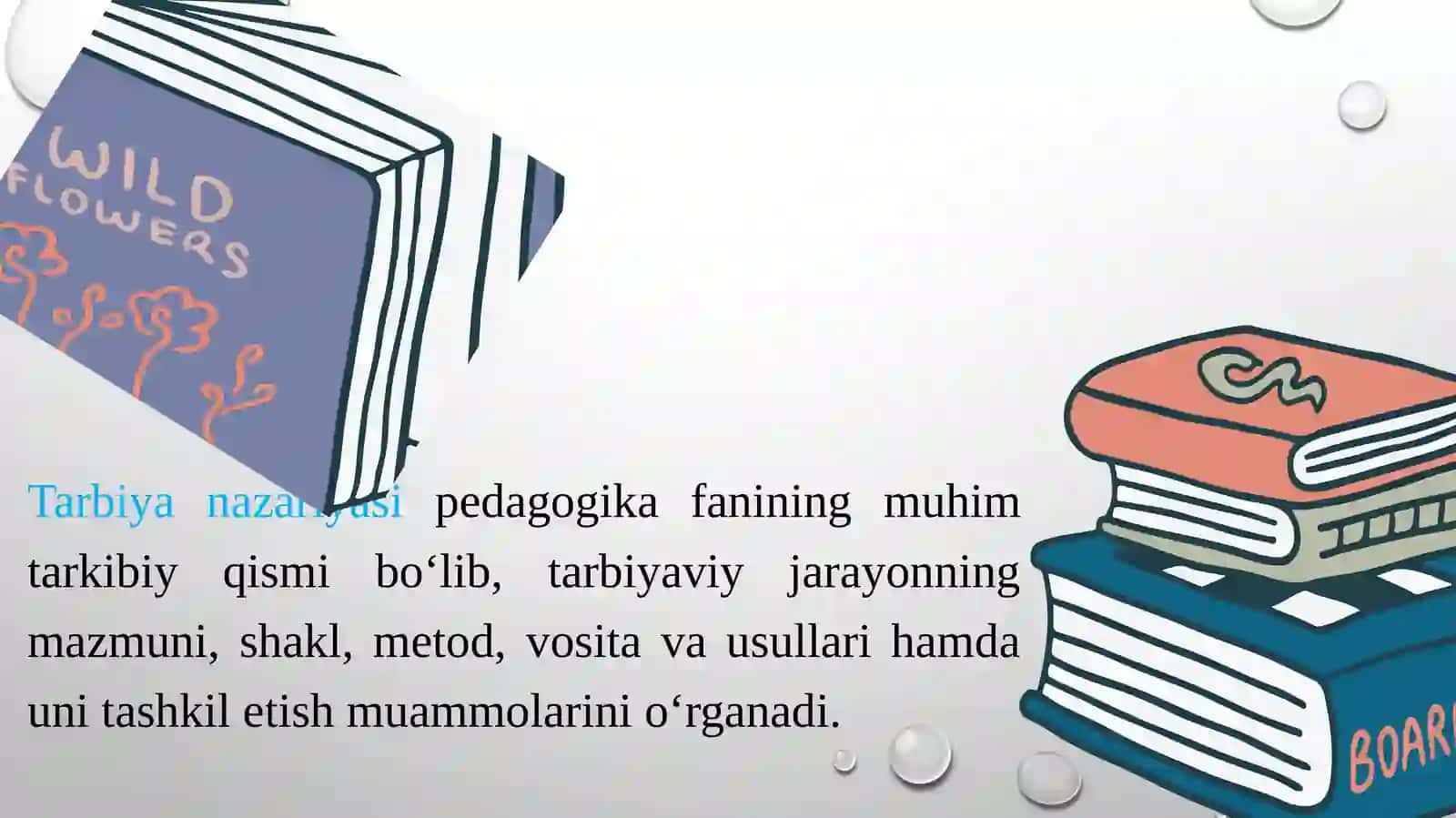 Tarbiya nazariyasi.Tarbiyaning umumiy metodlari 3