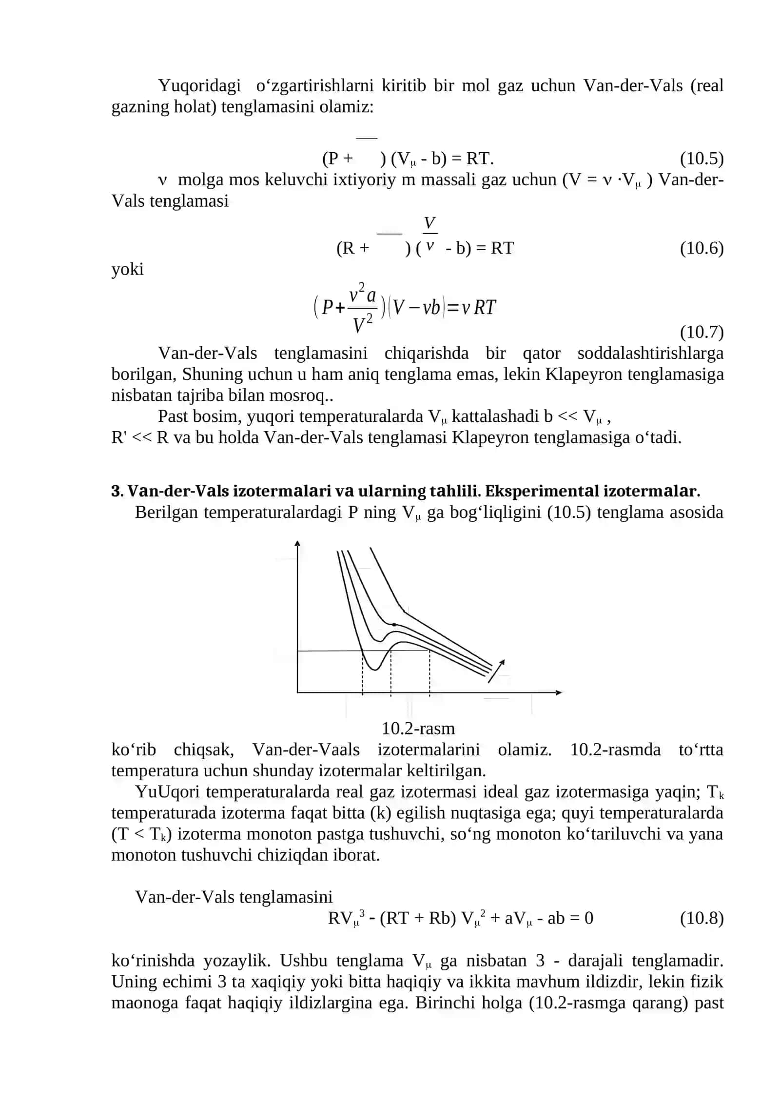 REАL GАZLАR VA SUYUQLIKLARNING SIRT HODISALARI 3