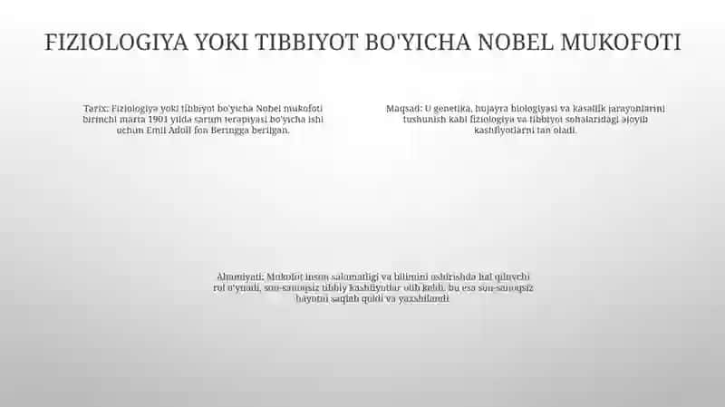 Nobel mukofoti 3