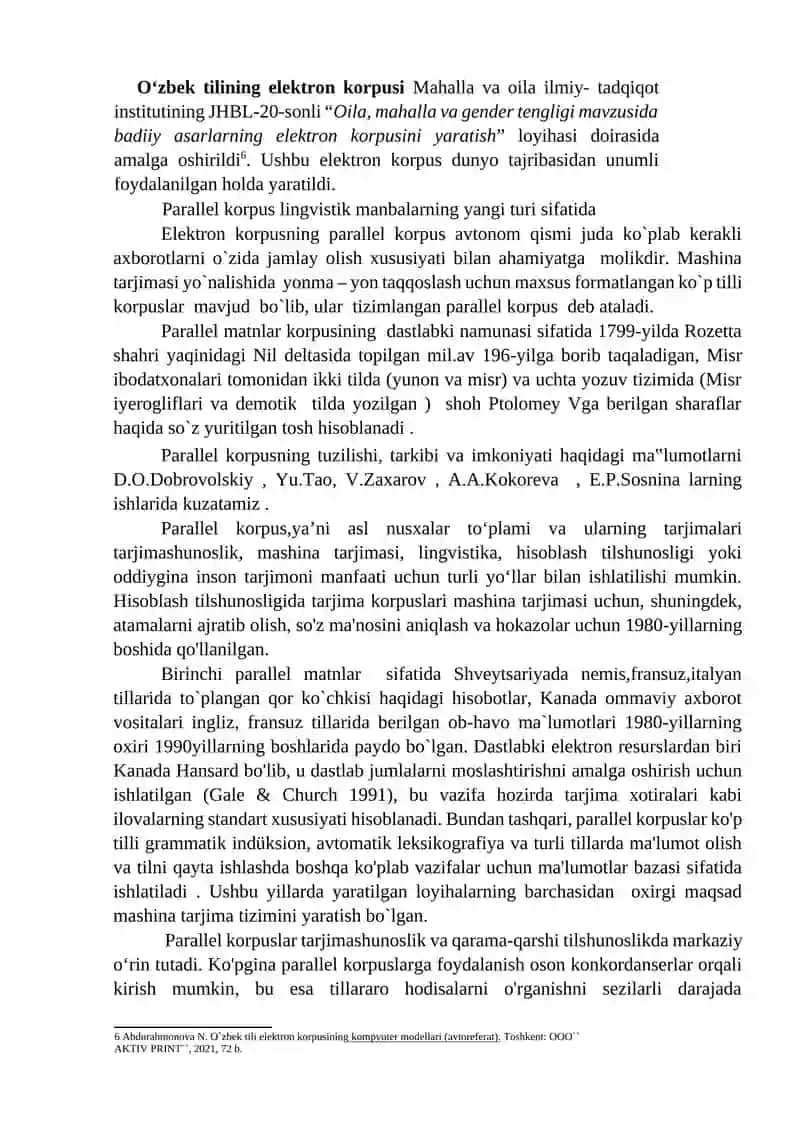 O'zbek Tili Milliy Korpusi 3
