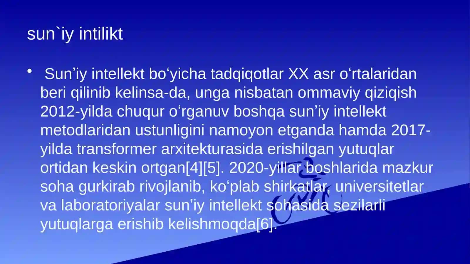 Sunʼiy intellekt 3