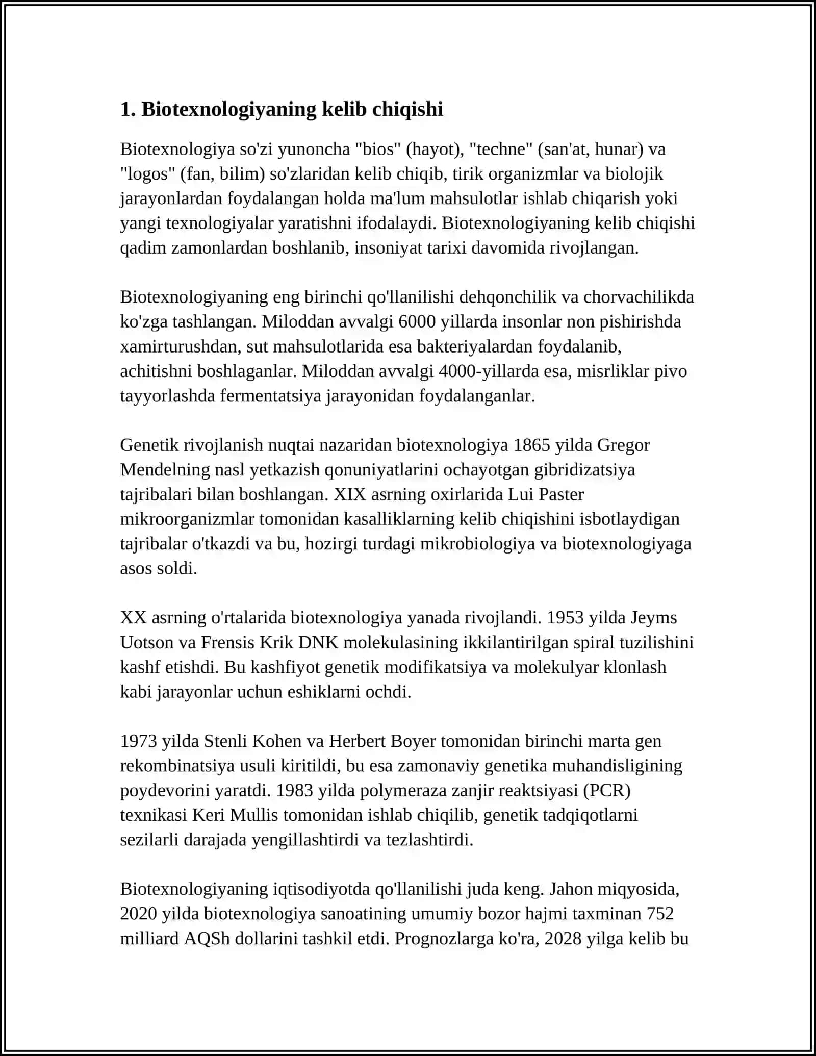 BIOTEXNOLOGIYA TARIXI 3