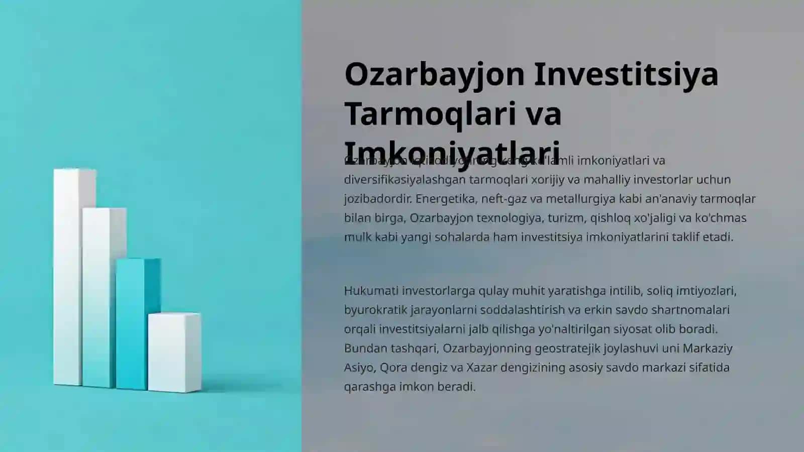 Ozarbayjon davlatining investitsiya siyosati 3