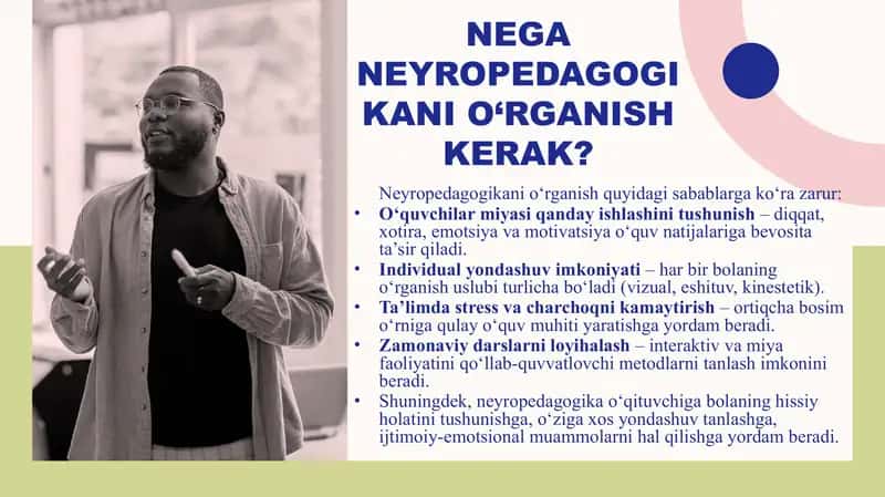 Neyropedagogika fani shakllanishi, ahamiyati va ta’limdagi o‘rni 3