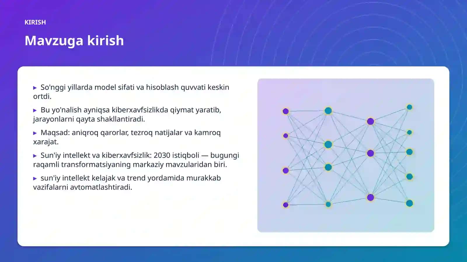 Sun'iy intellekt va kiberxavfsizlik: 2030 istiqboli 3