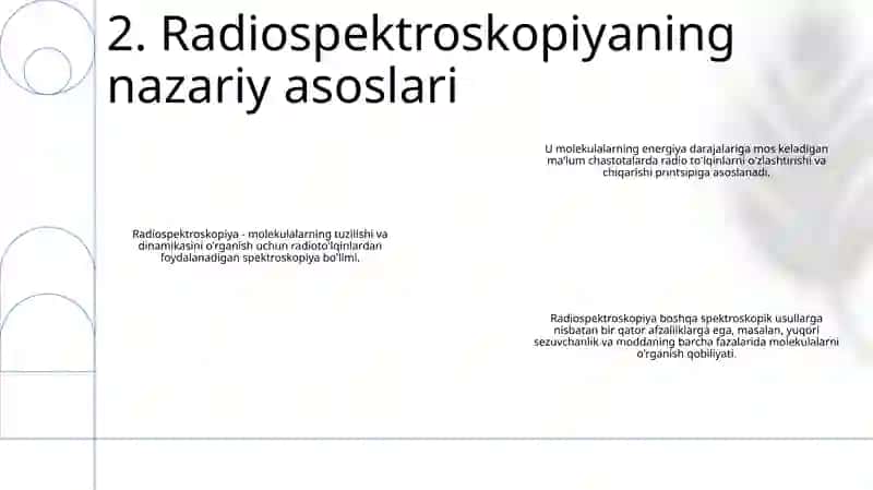 Radiospektroskopik Analiz Usullari 3