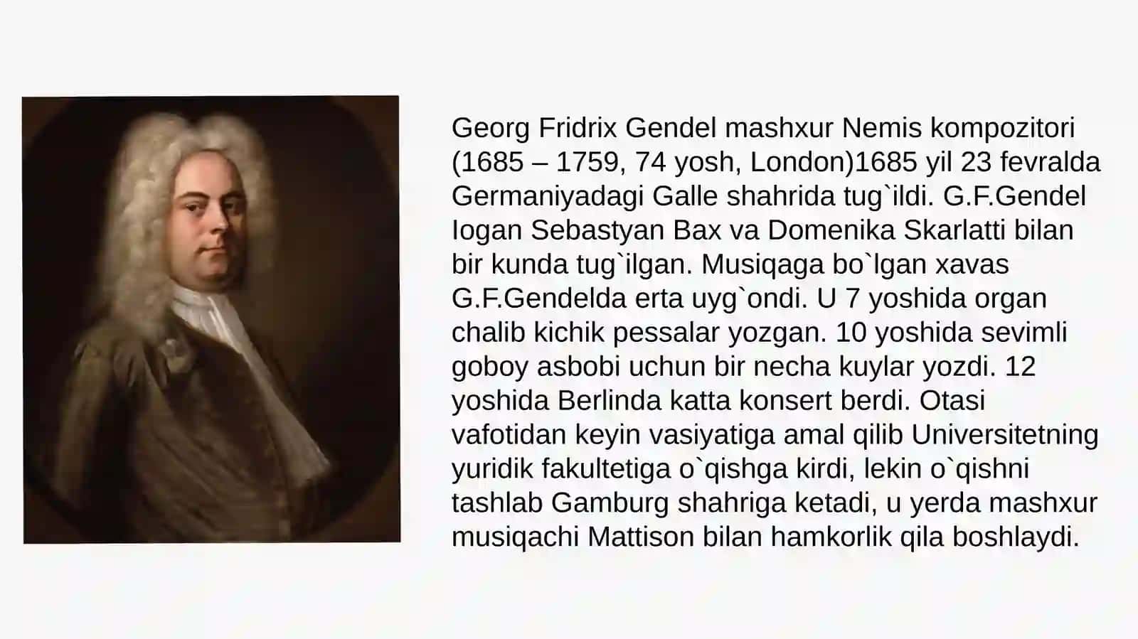 Georg Fridrix Gendeloratoriyalari 3