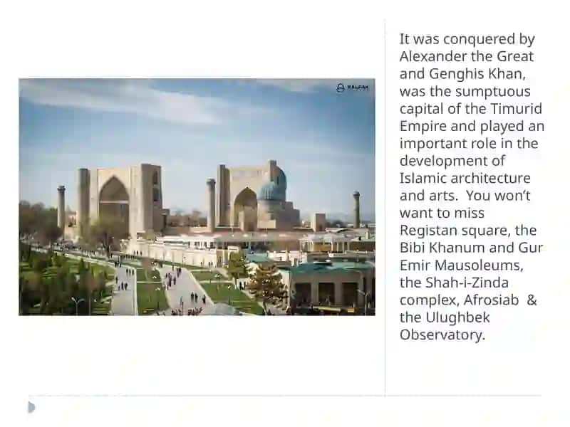 Historical places of Uzbekistan 3
