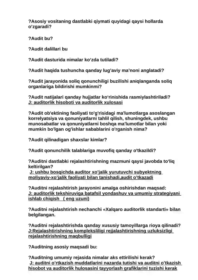 Audit 3